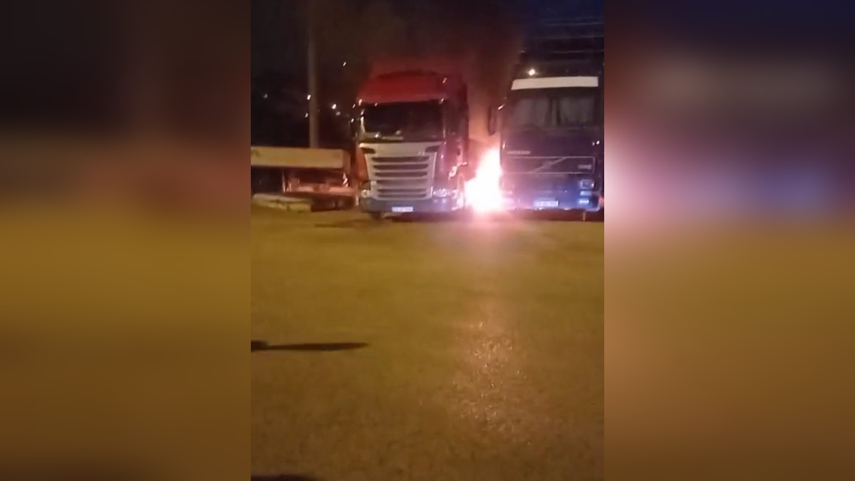 Karabük'te iki TIR'ın kundaklanması: Zanlı tutuklandı