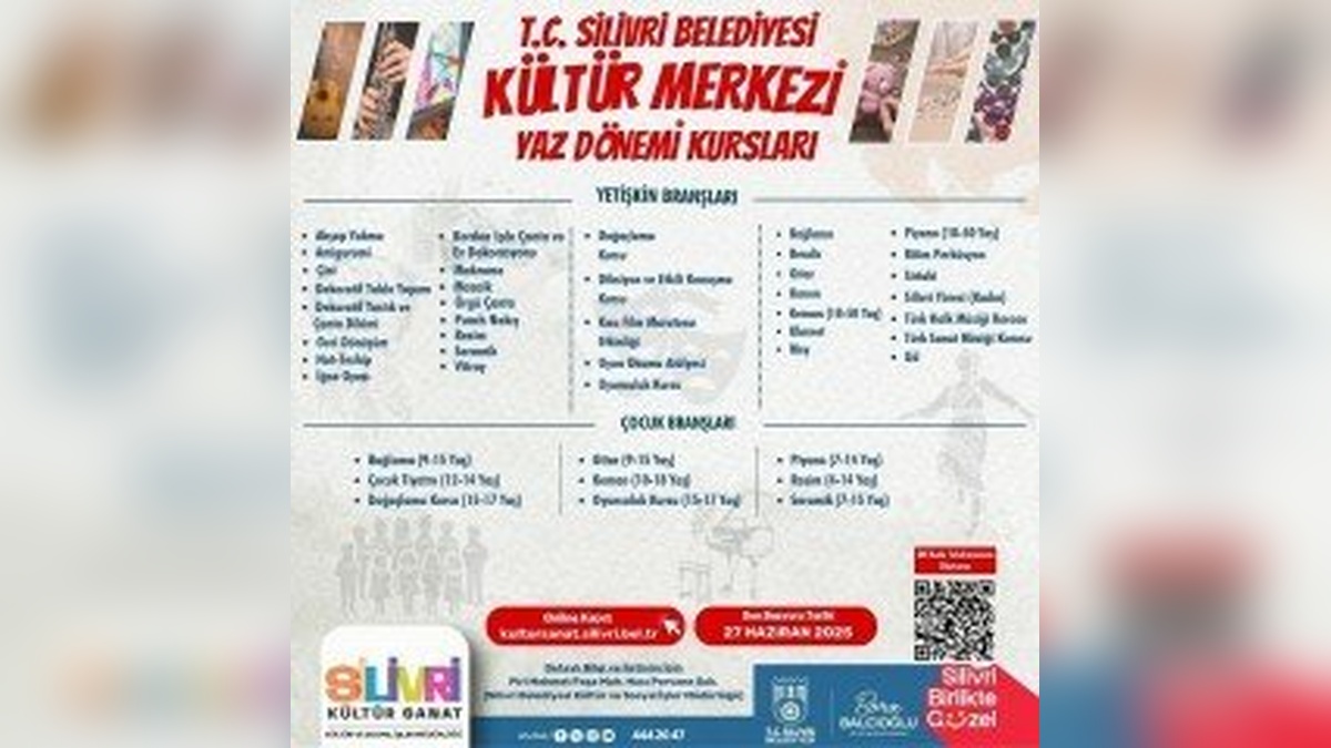 Silivri Belediyesi yaz kursları başladı