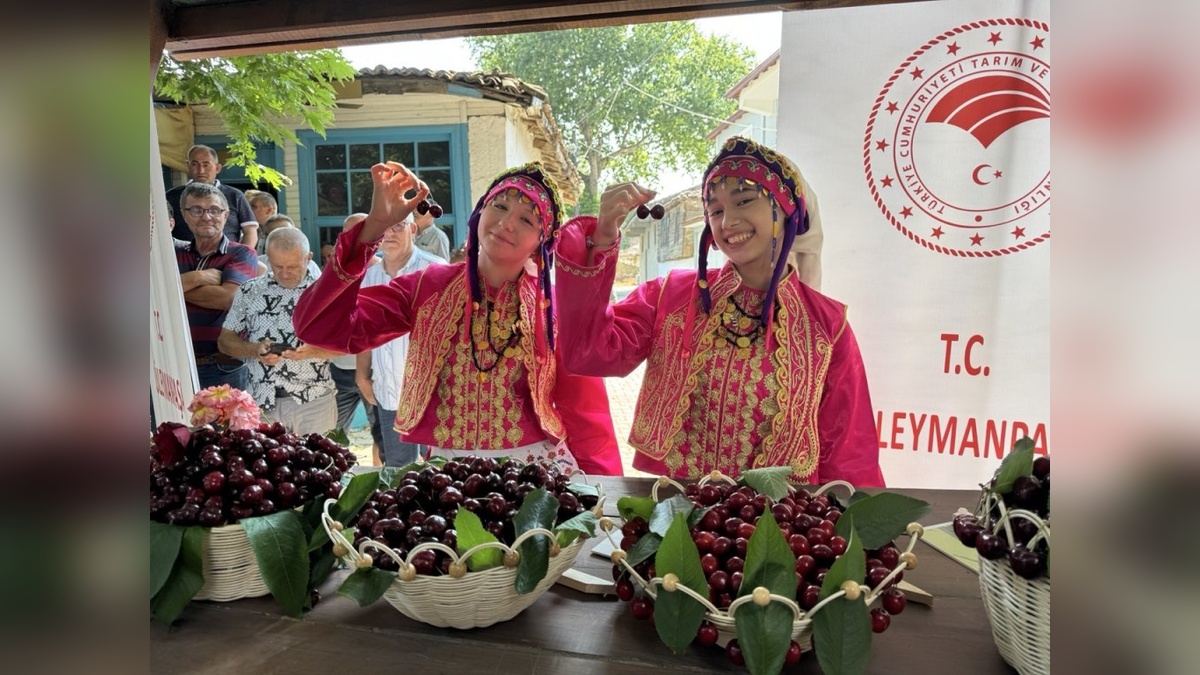 Tekirdağ'da 59. Uluslararası Kiraz Festivali başladı