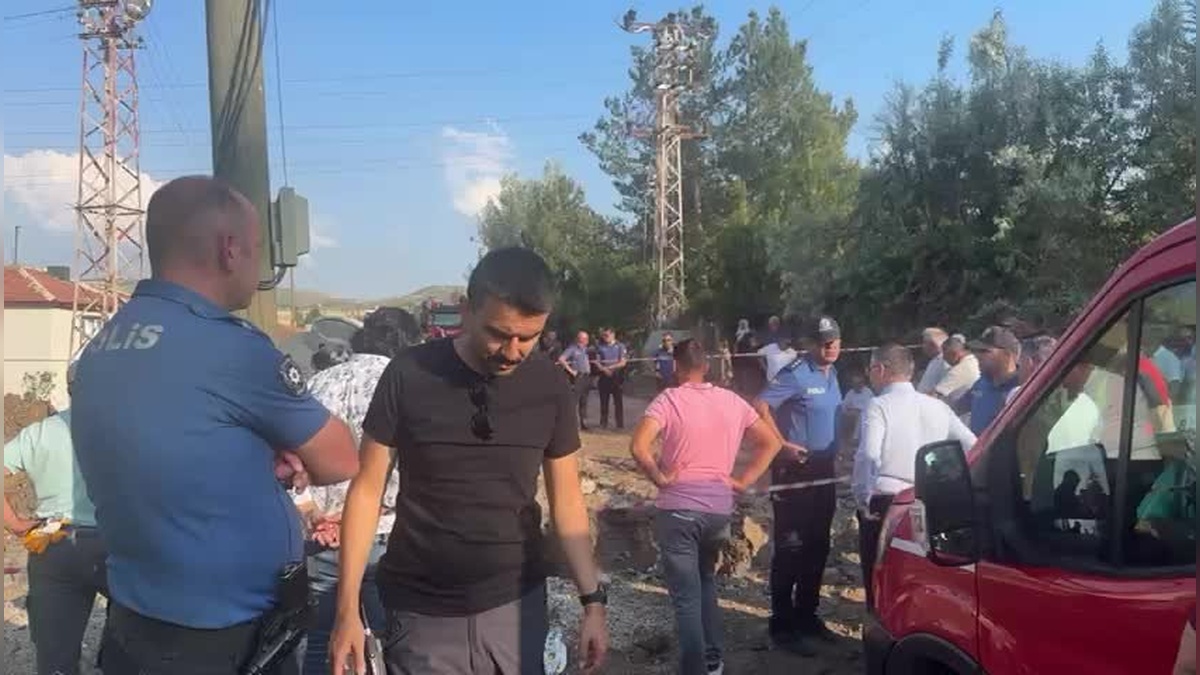 Pursaklar'da işçi göçük altında hayatını kaybetti