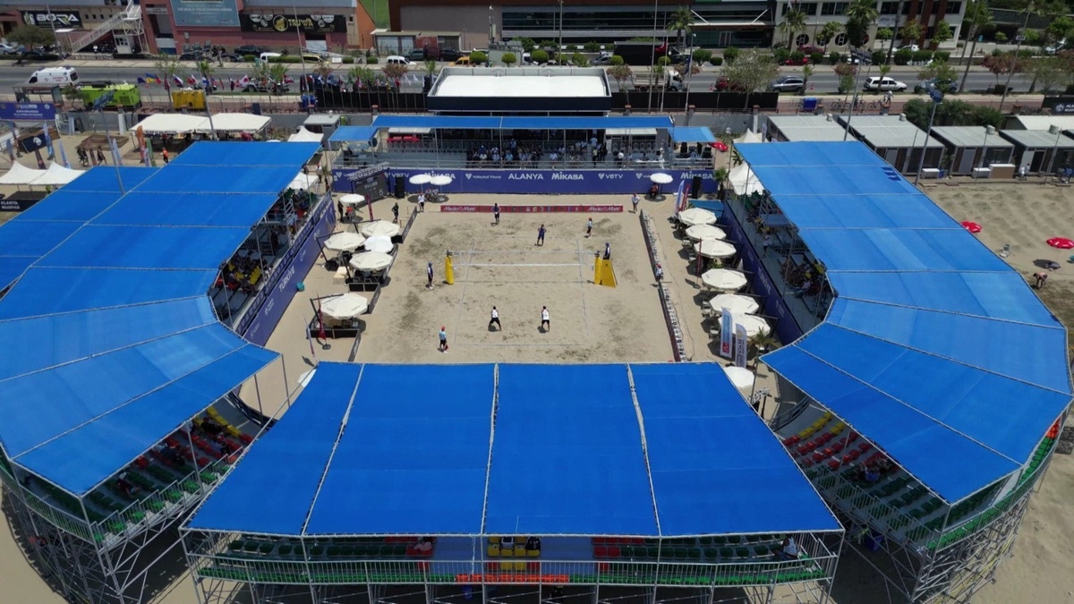 Alanya'da Volleyball World Beach Pro Tour: D-Smart'ta canlı yayın