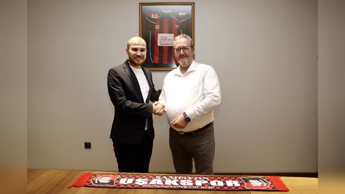Uşakspor'da başkanlık devir teslimi