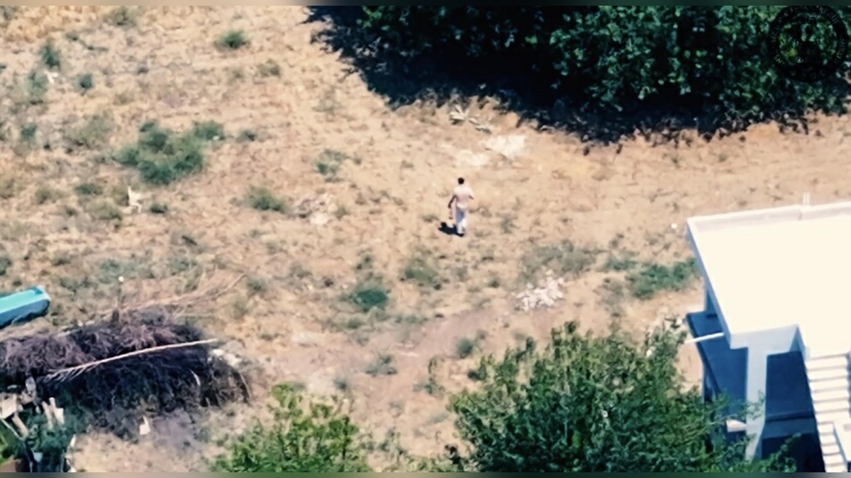 Aydın'da 14 yıl hapis cezası bulunan S.Ş., İHA ile yakalandı