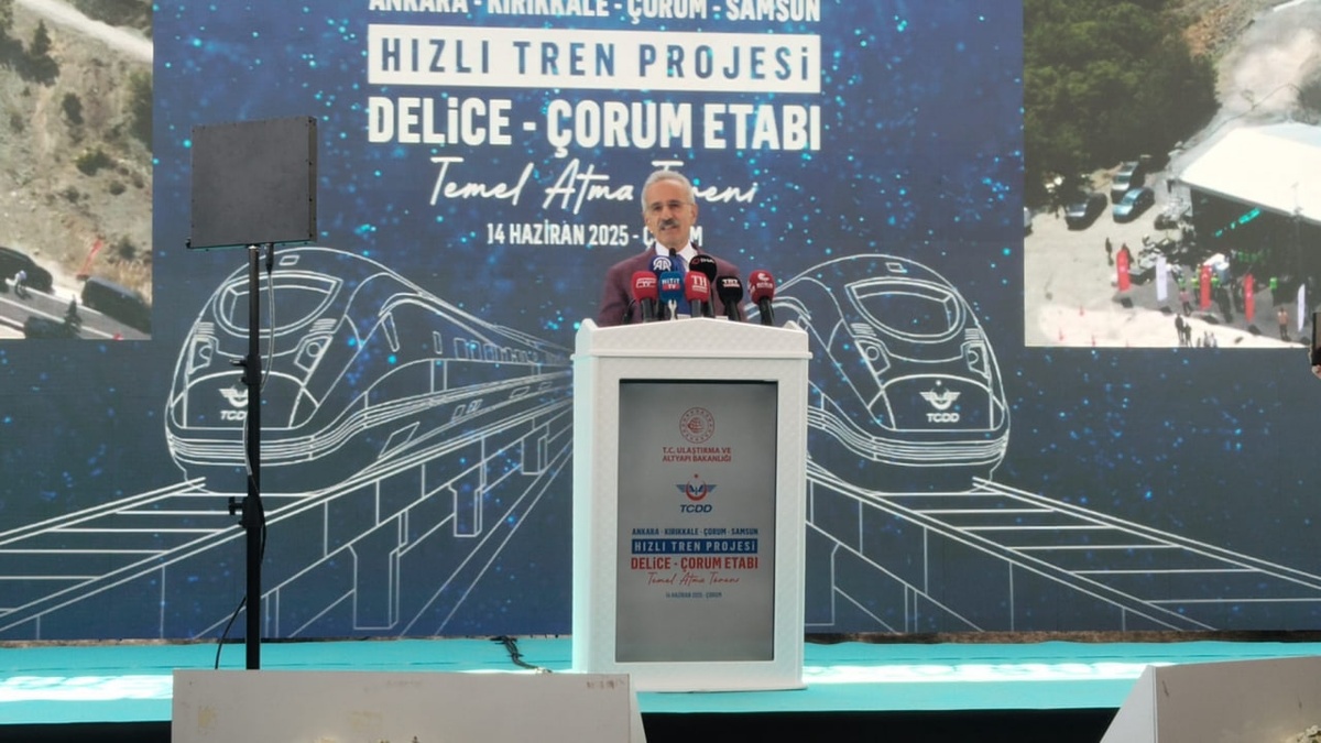 Ulaştırma Bakanı Uraloğlu: Çorum'a hızlı tren geliyor, 2029'da hizmette