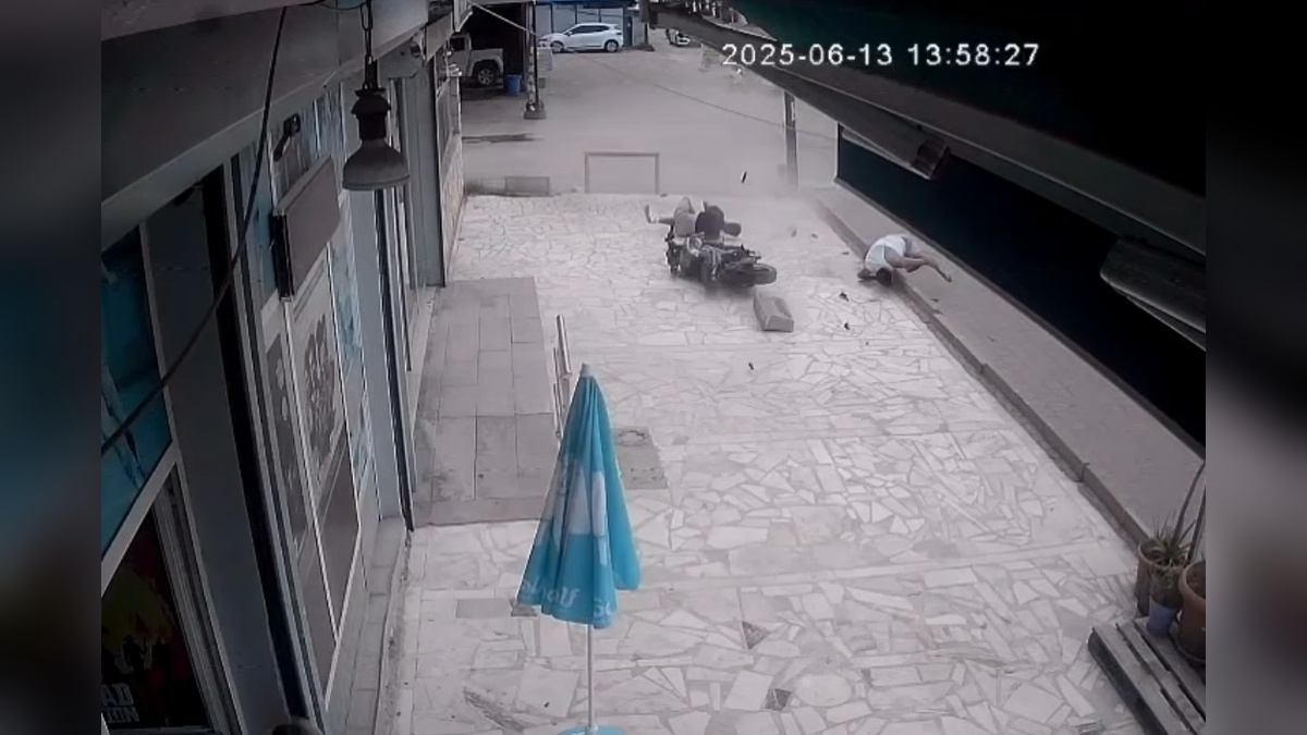 Adana'da motosiklet kazası: 2 ağır yaralı