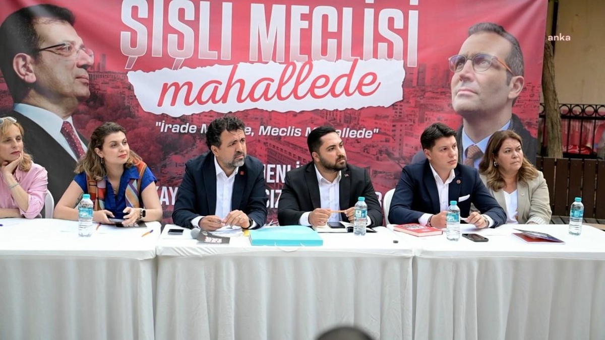 Şişli'de mahalle buluşmaları: Şahan'dan cezaevinden mesaj