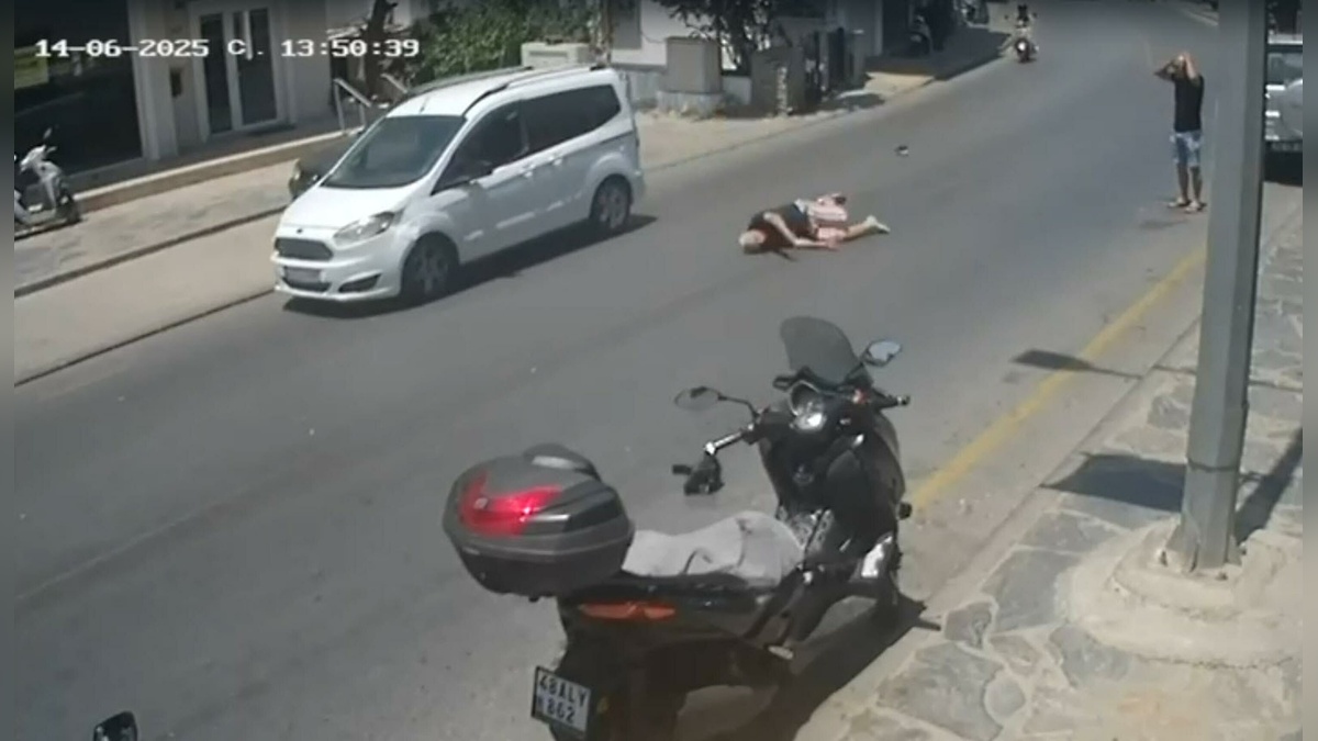 Bodrum'da kaza: Yaşlı adam yaralandı