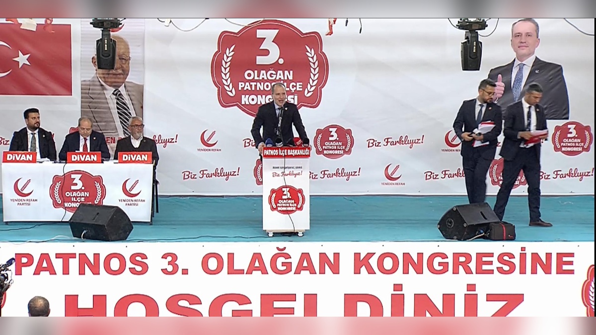 Erbakan: İsrail'in hedefi Türkiye; İncirlik Üssü'ne acil el konulmalı