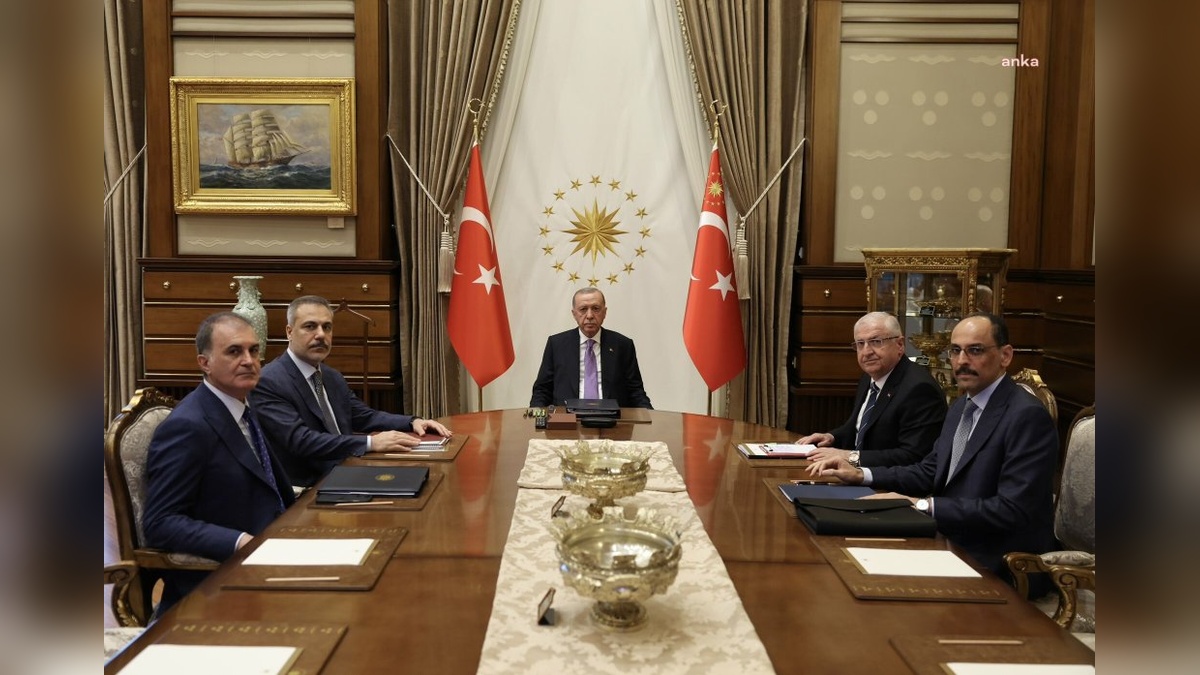 Cumhurbaşkanı Erdoğan başkanlığında güvenlik toplantısı: İsrail-İran çatışması masada