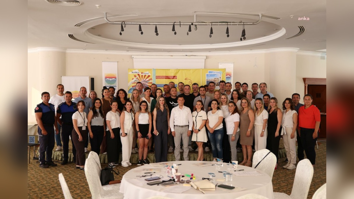 Marmaris Belediyesi personeli, ‘Kent Markalaşması’ çalıştayında buluştu