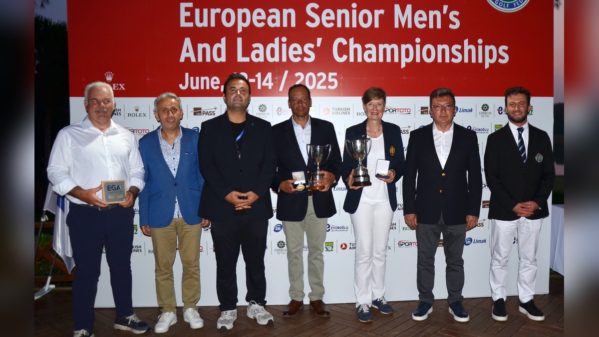 Antalya'da Avrupa Senior Golf Şampiyonası sona erdi: Soares ve Van Molle şampiyon