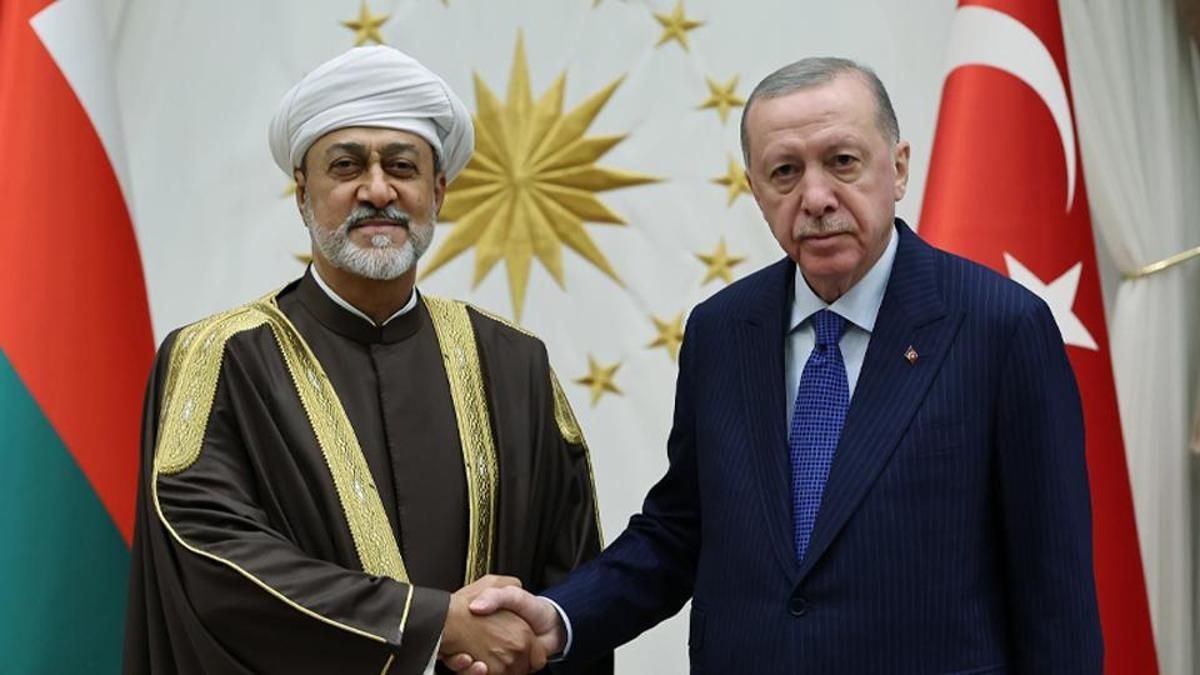 Cumhurbaşkanı Erdoğan, Sultan Heysem bin Tarık ile görüştü: İsrail-İran çatışması ele alındı