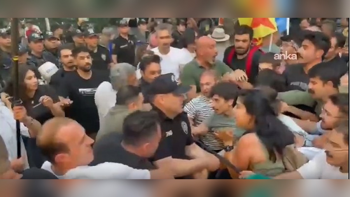Ankara'da Filistin protestosu: 6 kişi serbest bırakıldı