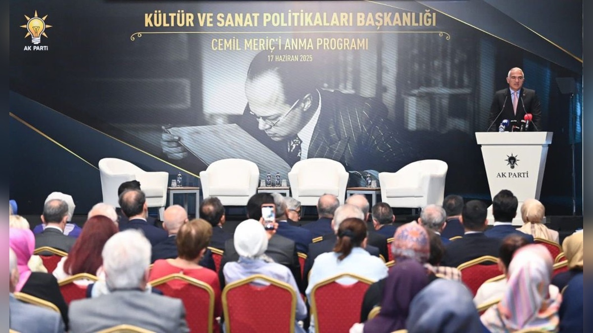 Ersoy: Cemil Meriç, bize evimizi, kendimizi hatırlattı