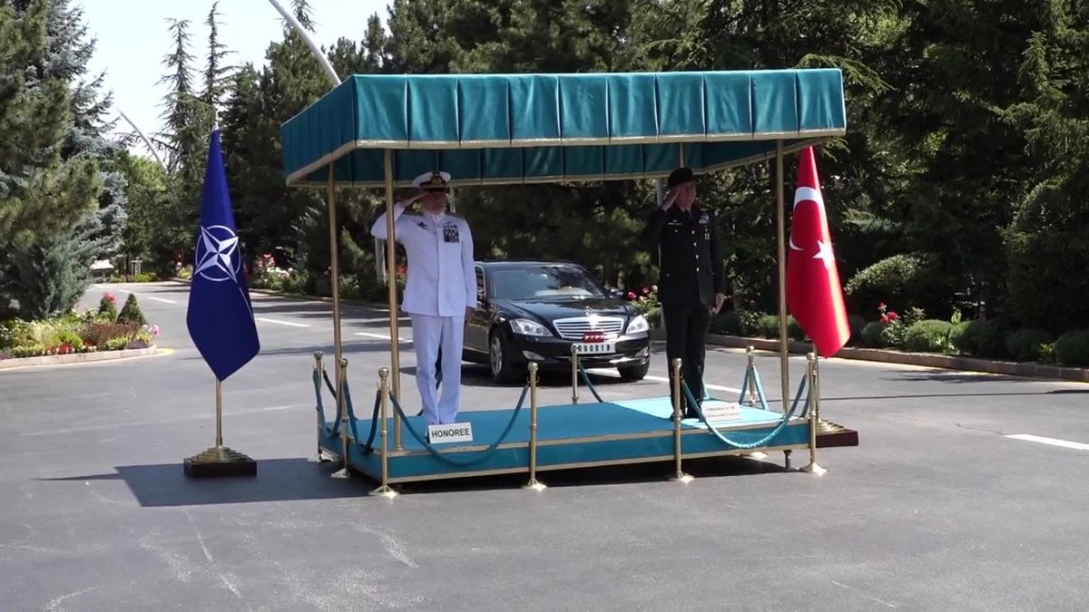 Genelkurmay Başkanı Gürak, NATO Askeri Komite Başkanı Dragone ile görüştü