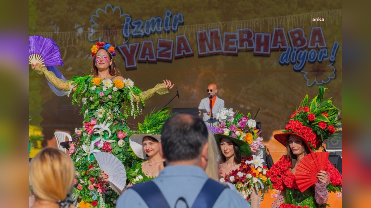 İzmir'de Yaza Merhaba Festivali: Kültürpark'ta renkli etkinlikler