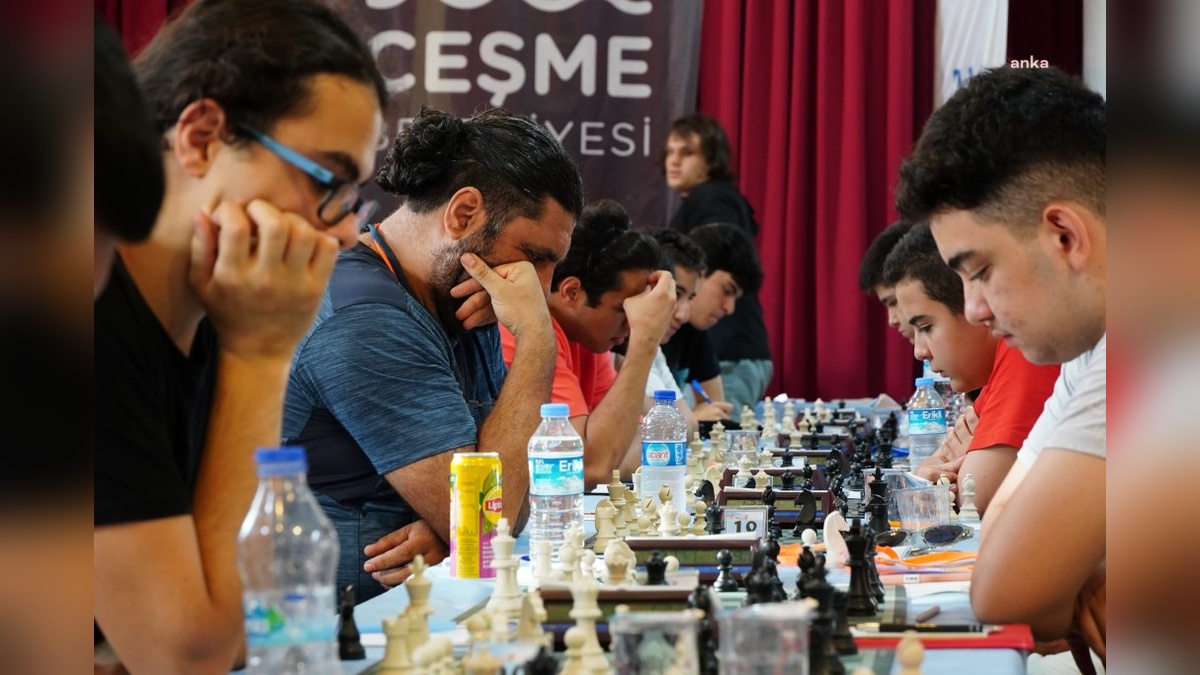 Çeşme Uluslararası Açık Satranç Turnuvası: 1000'den fazla sporcu Çeşme'de