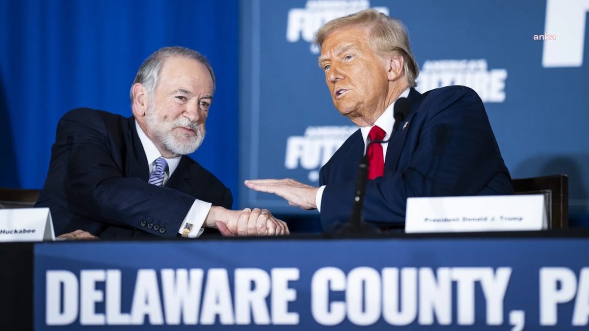 Trump, Huckabee'nin mesajını paylaştı: 'Bayrağımız inmeyecek'