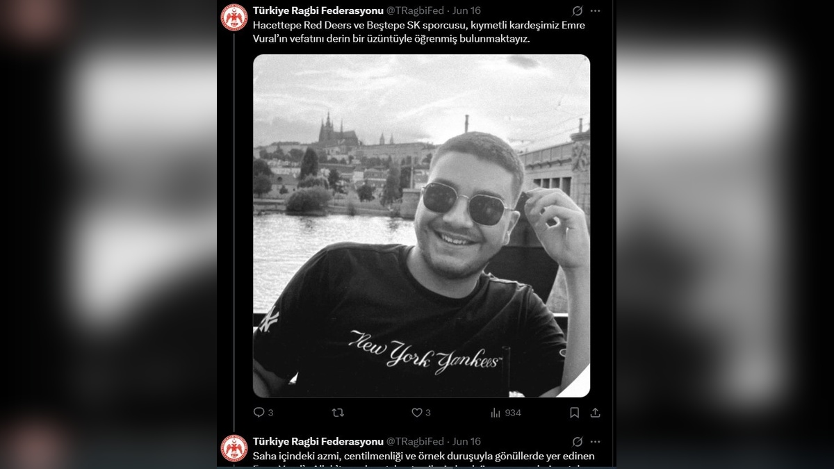 Ankara'da genç sporcu Emre Vural hayatını kaybetti