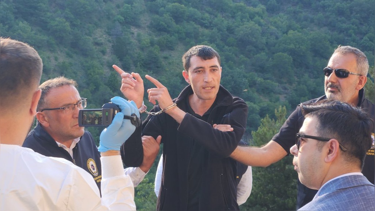 Akşehir'de cinayet itirafı: 'Uçurumdan yuvarlandı'