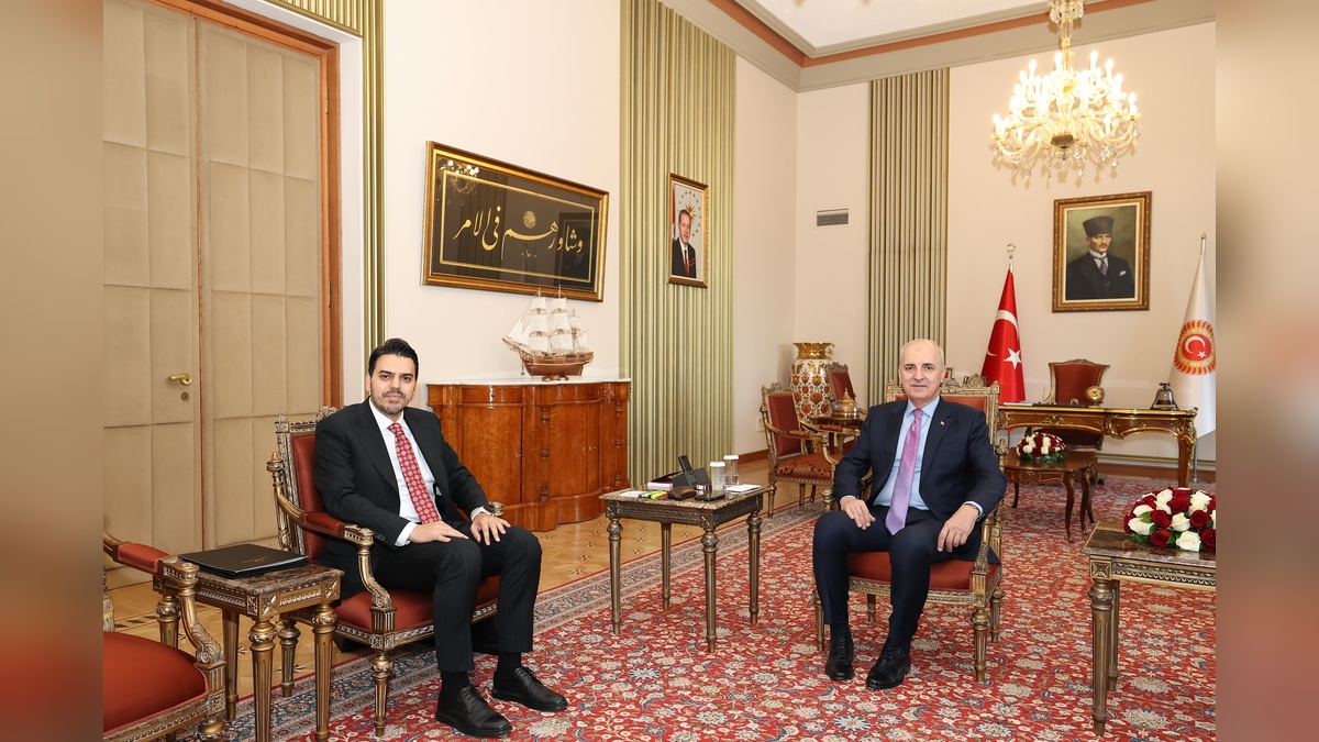 TBMM Başkanı Kurtulmuş, Abdullah Eren'i kabul etti