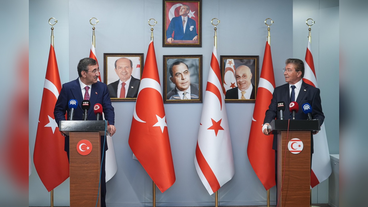Cevdet Yılmaz KKTC'de: Tatar ve Üstel ile görüşmeler