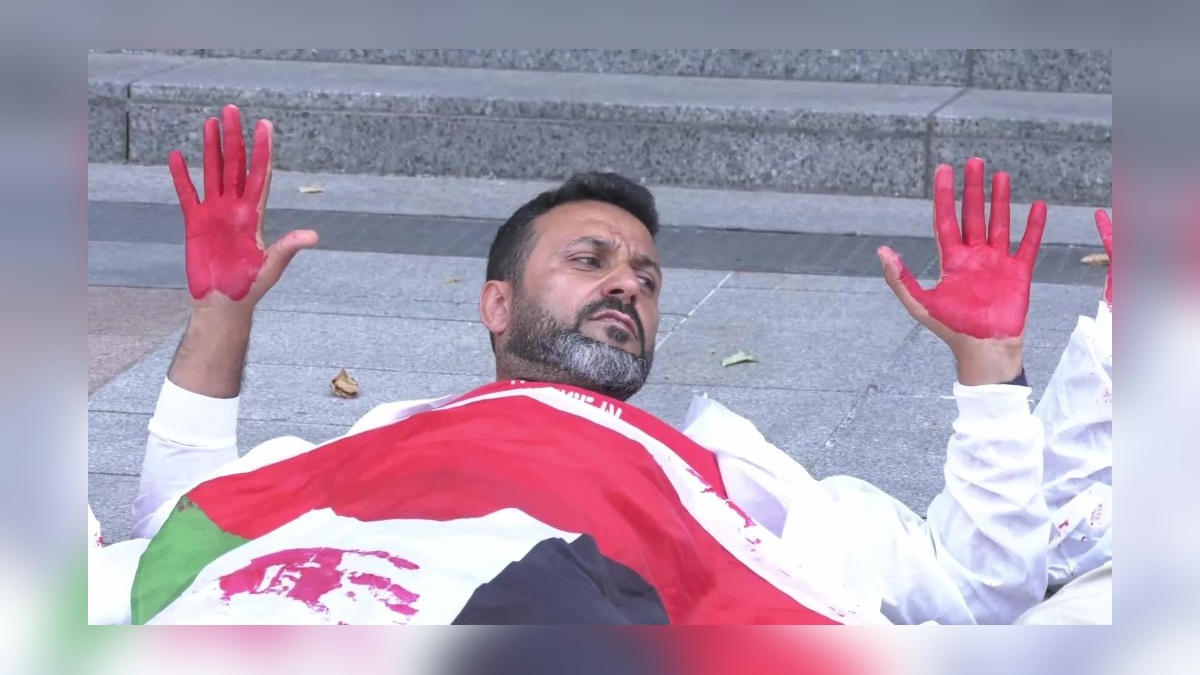 Brüksel'de Filistin protestosu: Gazze saldırıları kınandı