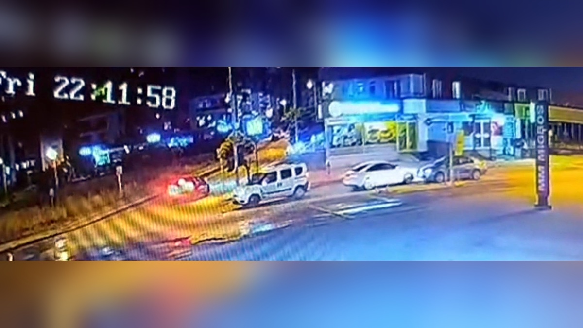 Edirne'de 4 araçlık kaza: 1 yaralı