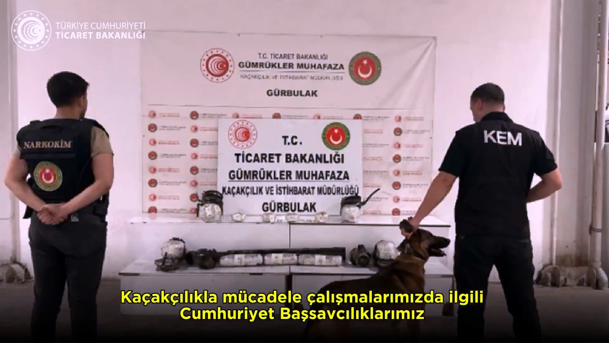 Ticaret Bakanlığı'ndan uyuşturucu ve kaçak eşya operasyonu açıklaması