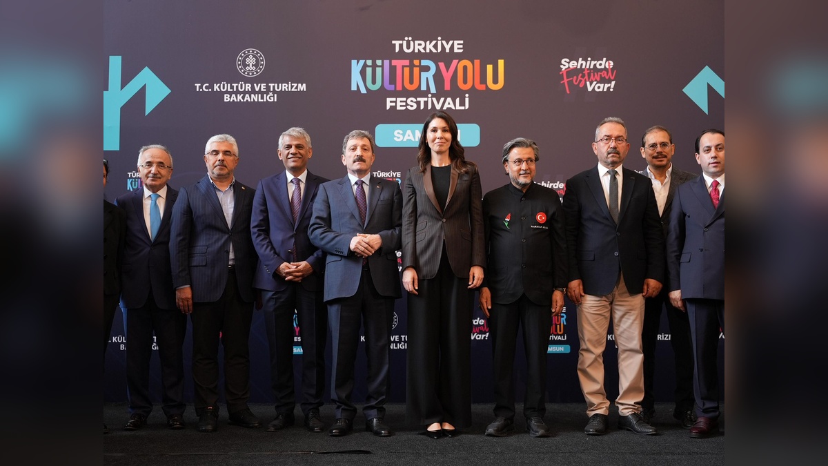 Samsun'da Türkiye Kültür Yolu Festivali başladı