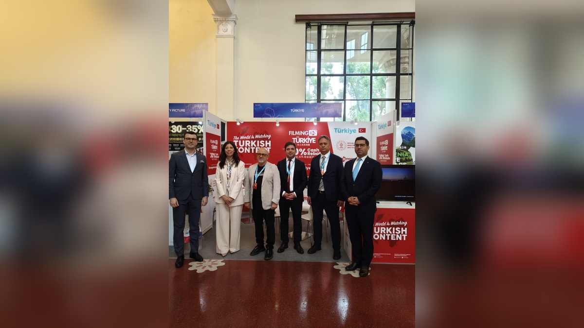 Şanghay Film Festivali'nde Türkiye standı kuruldu