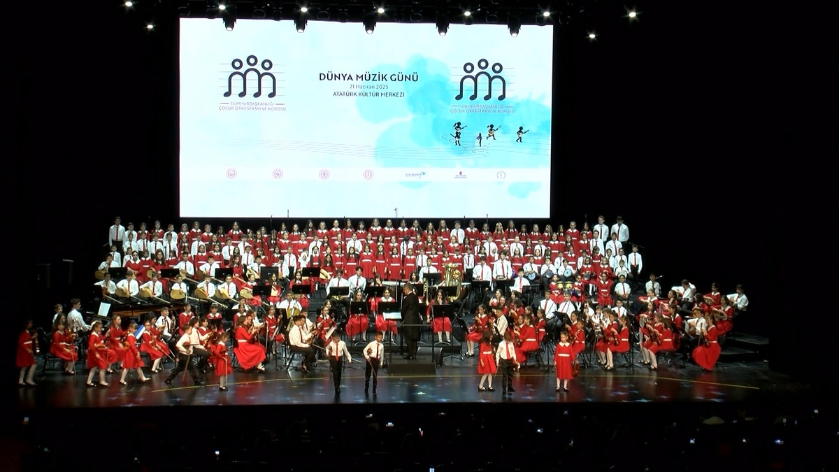 Dünya Müzik Günü AKM'de kutlandı