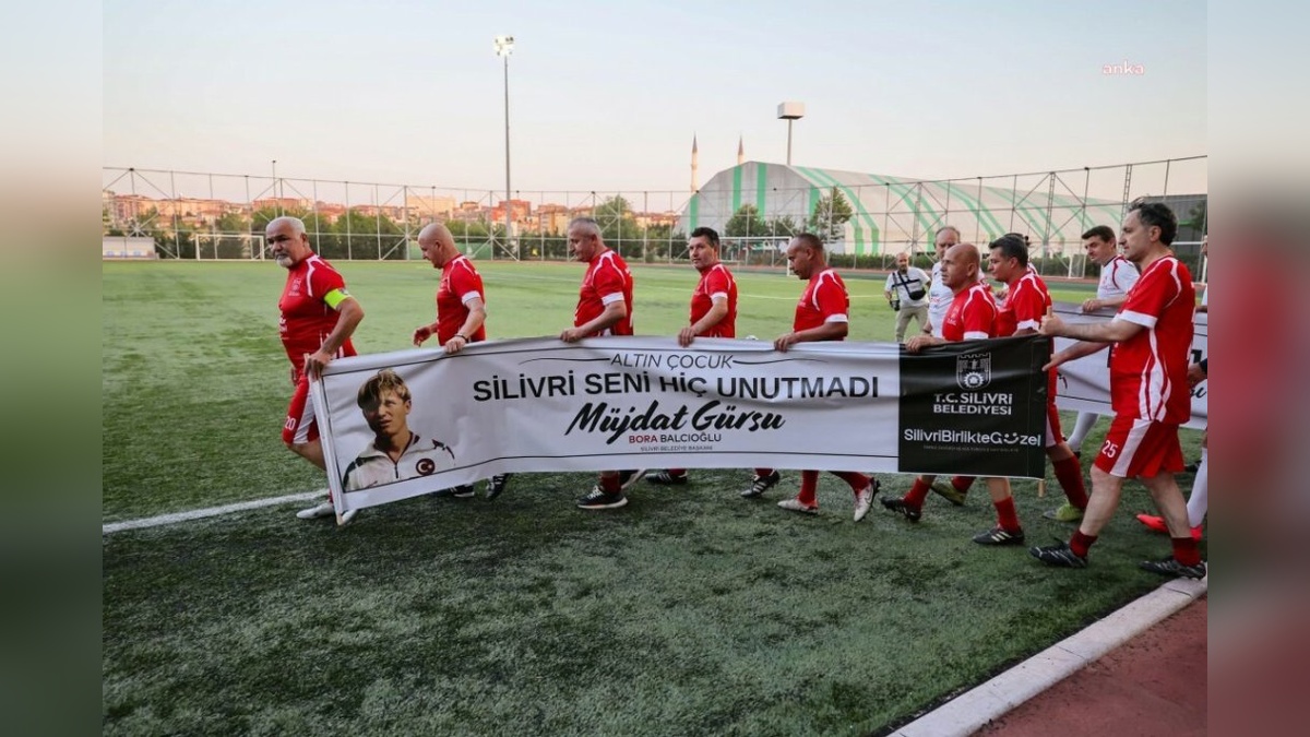 Silivri'de Müjdat Gürsu anısına veteran spor etkinliği