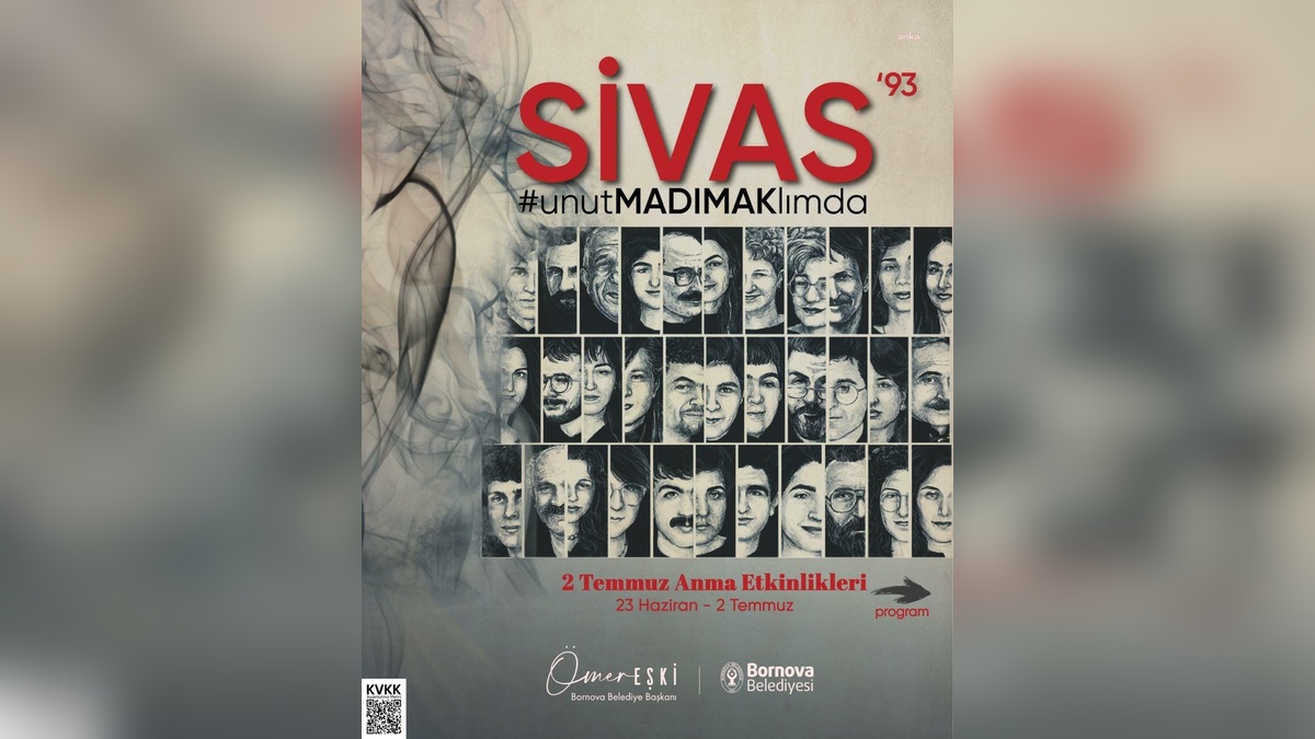 Bornova'da Sivas Katliamı anılıyor: Anı ve Adalet Parkı açılıyor