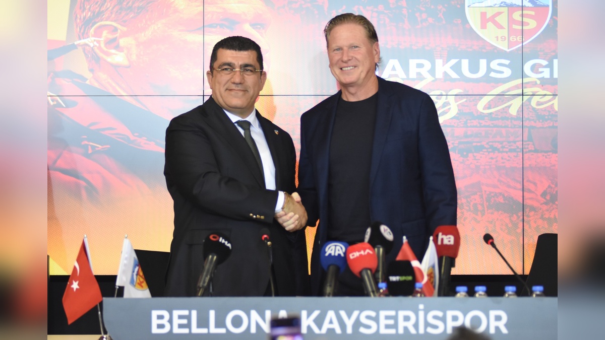 Kayserispor, Markus Gisdol ile 2 yıllık anlaşma imzaladı