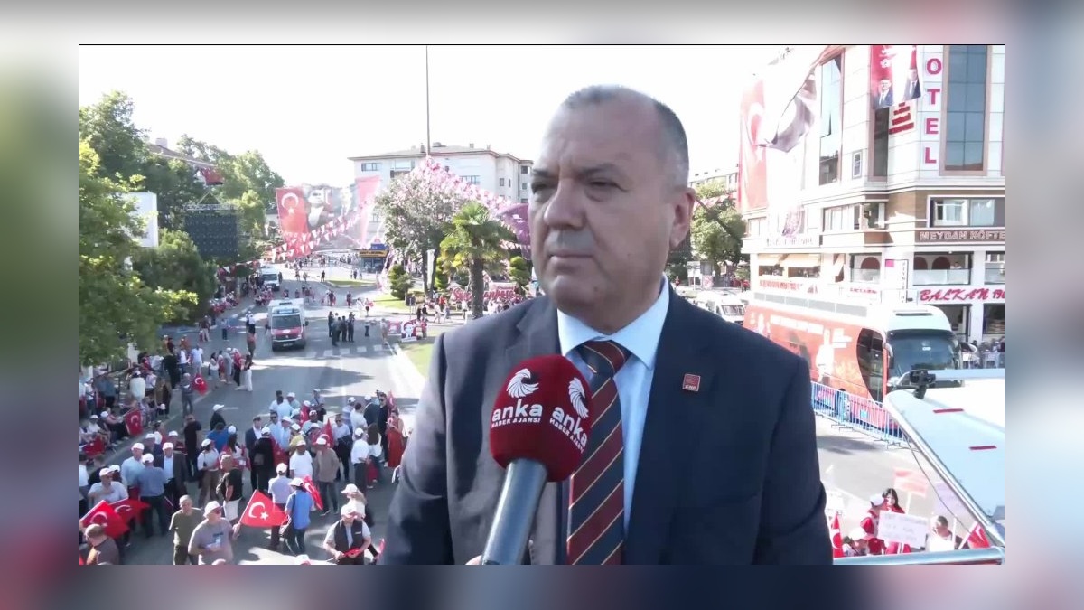 Tekirdağ'da CHP mitingi: Aygun, 'İnsanlar CHP'nin yanında dizilmeye başladı' dedi
