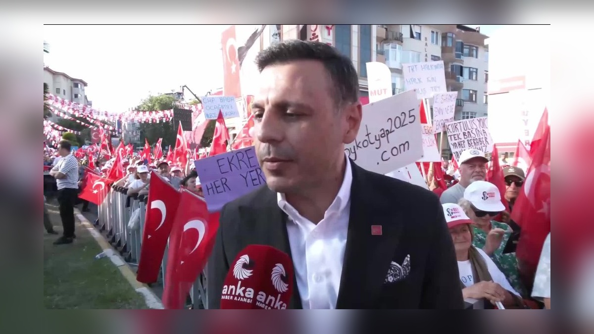 Tekirdağ'da CHP mitingi: Çelik, 'İnsanlar adalete, özgürlüğe susamış'