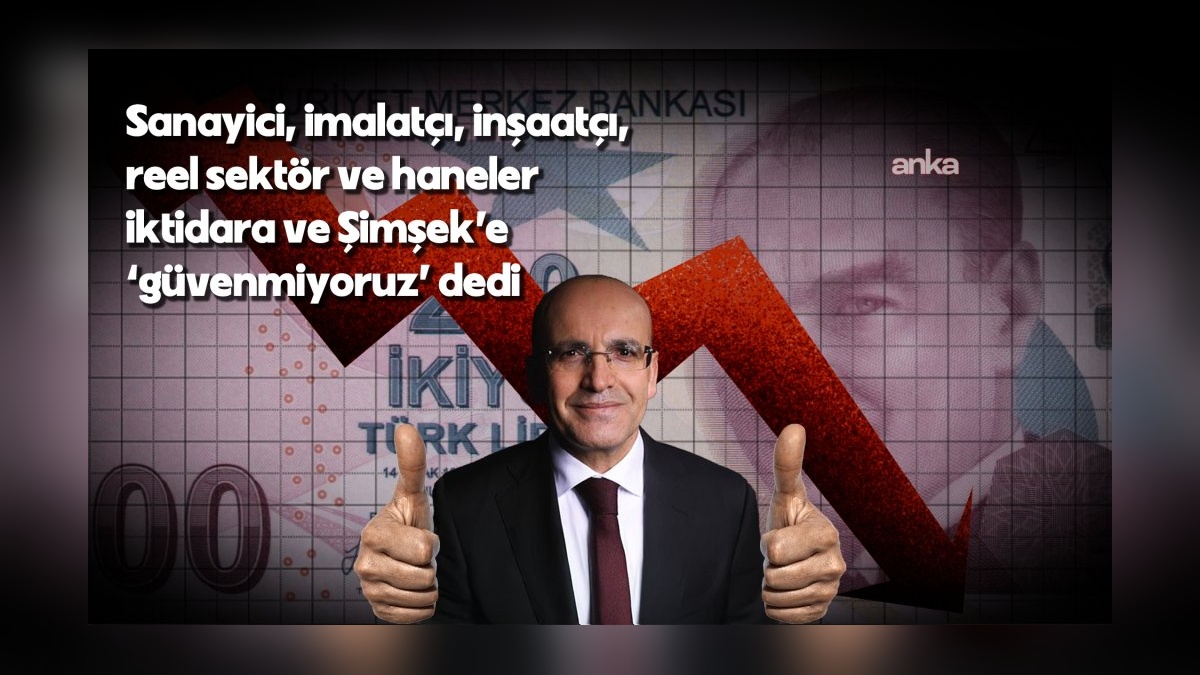 Merkez Bankası ve TÜİK anketleri: Ekonomi yönetimine güvensizlik zirvede