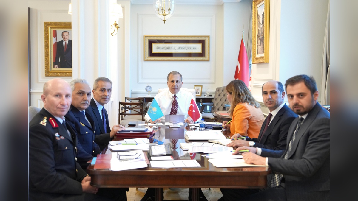 Yerlikaya ve Sadenov görüştü: İş birliği değerlendirildi
