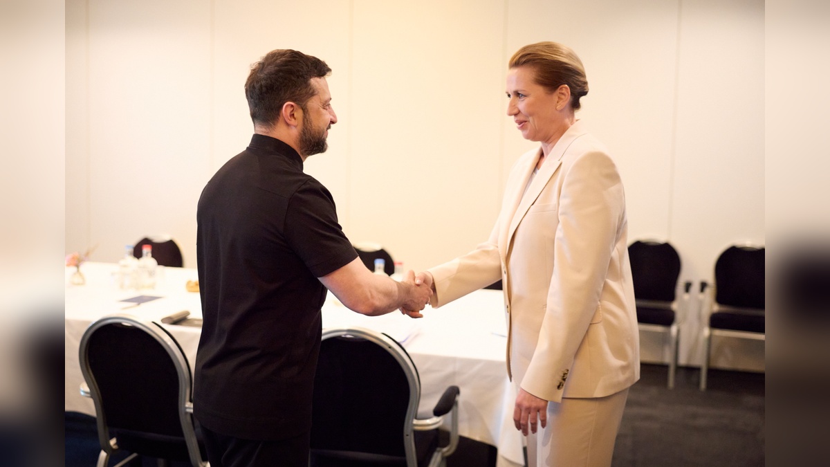 Zelenskiy ve Frederiksen, Lahey'de görüştü: Ortak silah üretimi kararı