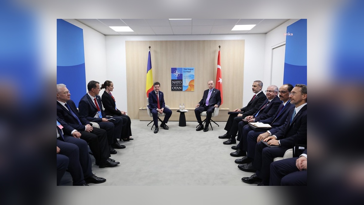 Erdoğan, Lahey'de Dan ile görüştü: Terörle mücadele ve Karadeniz güvenliği ele alındı