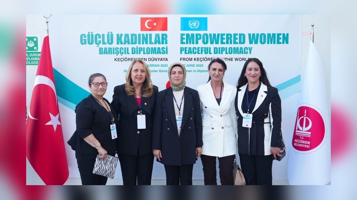 Keçiören'de Dünya Kadın Diplomasisi Günü etkinliği: 'Güçlü kadınlar, barışçıl diplomasi'