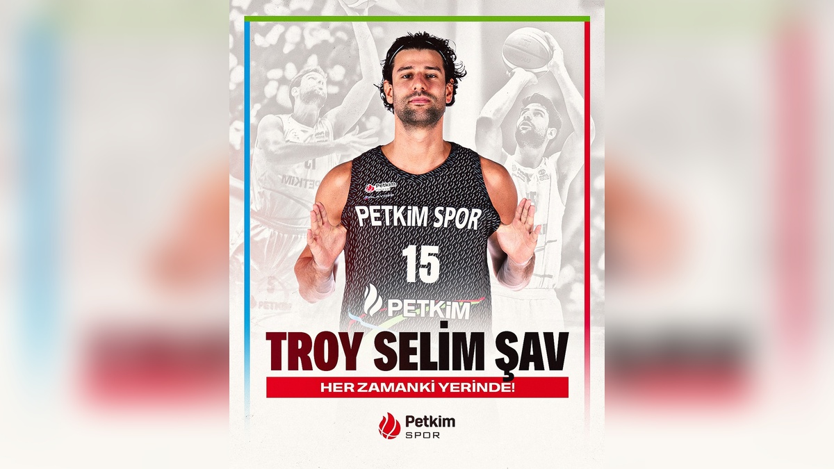 Aliağa Petkimspor, Troy Selim Şav ile yeniden anlaştı
