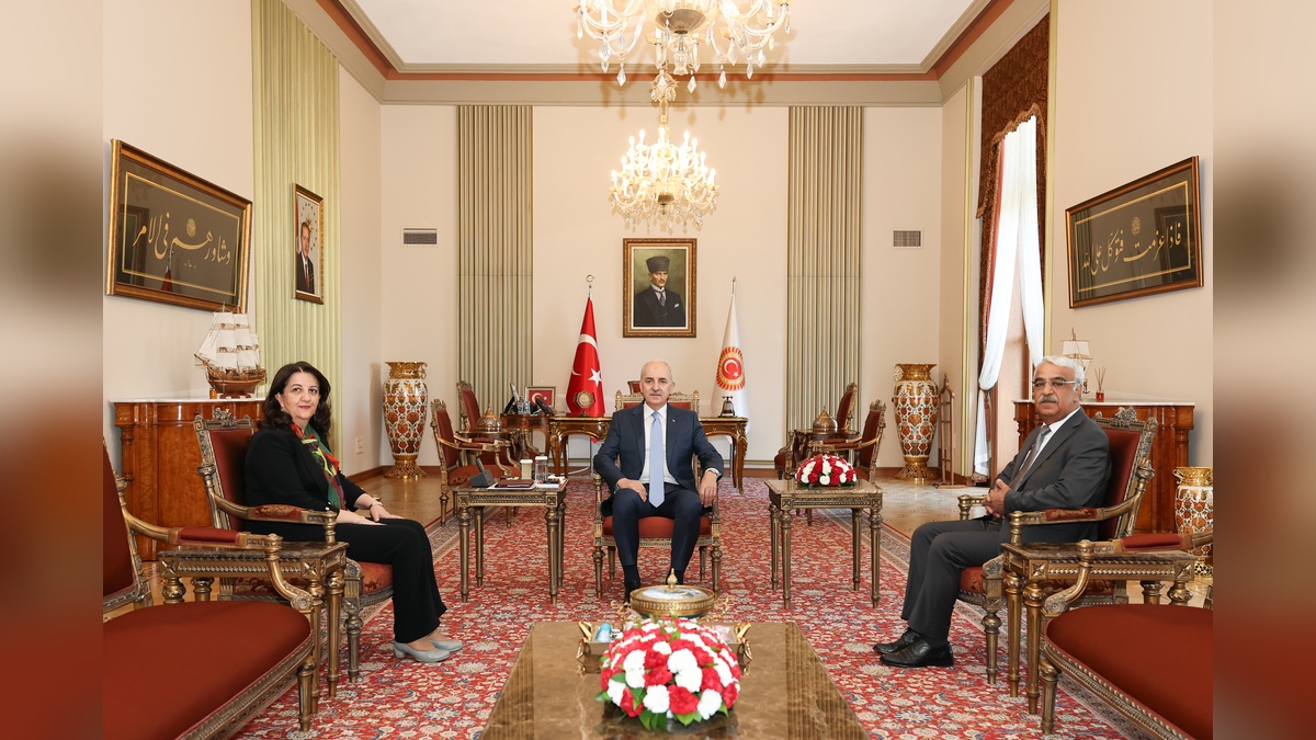 Kurtulmuş, Buldan ve Sancar'la görüştü: Barış süreci ele alındı
