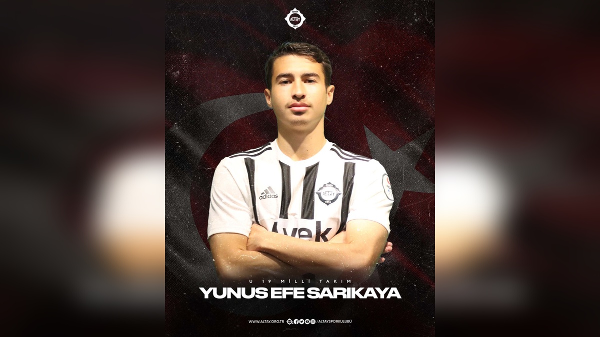 Altay'ın genç stoperi Yunus Efe Sarıkaya Alanyaspor'la anlaştı