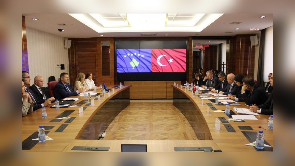 Uçarmak, Kosova gümrük heyetiyle görüştü