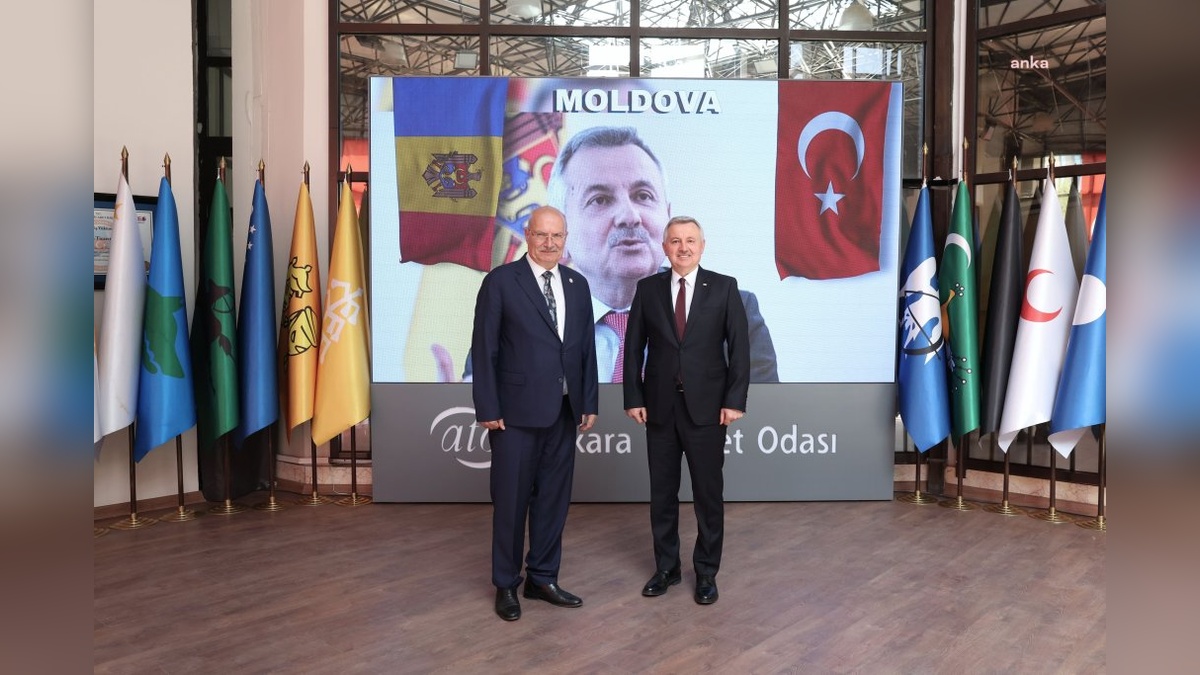 ATO Başkanı Baran, Moldova Büyükelçisi Croitor'u ağırladı: 2 milyar dolarlık ticaret hedefi