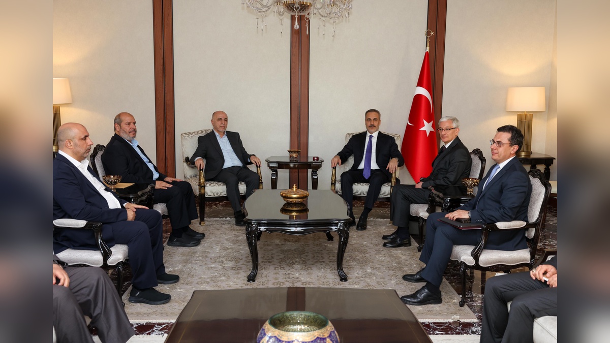 Hakan Fidan, Hamas heyetiyle görüştü: Gazze'deki insani durum ele alındı