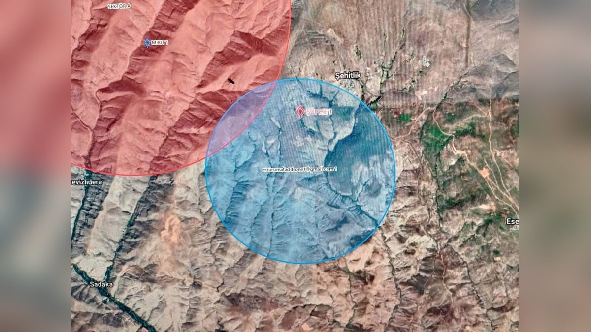 Erzurum'da uçak düştü: Çok sayıda ekip arama kurtarma çalışması yürütüyor