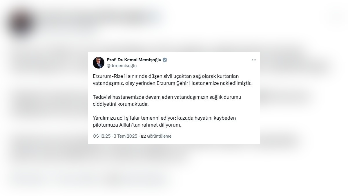 Sağlık Bakanı Memişoğlu: Hicran Kaya'nın durumu ciddi